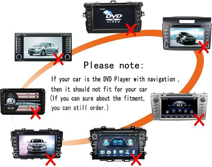 USB AUX MP3 Player Radio Car Digital Music Cd Changer Aux Adapter for Toyota 5+7Pin Camry 1998-2004 Corolla 1998-2002 Highlander 1998-2003