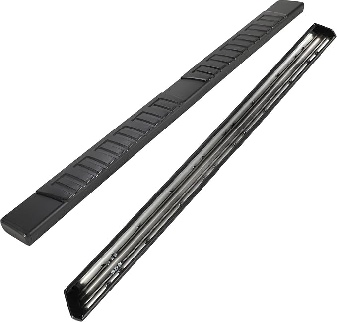 PZ 6" Running Boards Side Steps Compatible with 2019-2026 Chevy Silverado/GMC Sierra 1500 Crew Cab,2020-2026 Silverado/Sierra 2500/3500HD,500LBS No Drill Truck Running Boards Direct Fit Nerf Bar