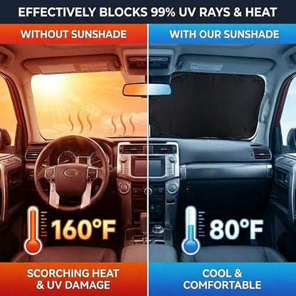 for Chevy Trax Sun Shade Windshield Cover - Custom Fit Trax Accessories 2013-2024 2025 2026 Sunshade Foldable UV Protection & Heat Shield Sun Visor Accessories