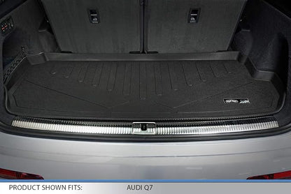 MAXLINER All Weather Custom Fit Cargo Trunk Liner Floor Mat Behind 3rd Row Compatible with 2017-2025 Audi Q7 / SQ7