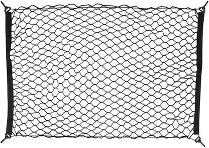 BestEvMod for Ioniq5 Cargo Mesh Net Accessories,Stretchable Trunk Organizer Cargo Net Elastic Mesh with Hooks Compatible with Hyundai Ioniq 5 2022-2026 Accessories