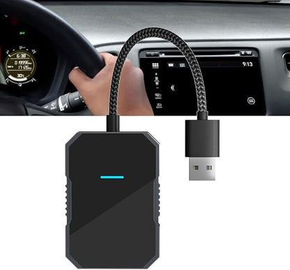 Adapter, Wired to Wirele ss Adapter for for Android Auto Stable Connection Plug and Play Car Wirel ess Converter