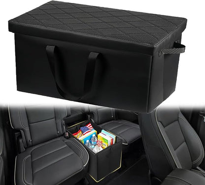 Car Seat Organizer for 2019-2025 Subar Ascent, Backseat Box Console Organizer for Children's Baby Supplies, Snack Organiser, Travel Dual Storage Organizerc