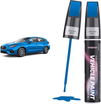Oasis Blue(XDA) Touch up Paint for Subaru, Quick & Easy Fix for Car Scratches, 2 in 1 Car Touch up Paint with Pen Tip and Brush, Auto Scratch Repair Pen with Exact Color Match