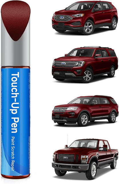 D4 Rapid Red Touch Up Paint Compatible with Ford Exact Match Touch Up Paint Car Scratch Repair