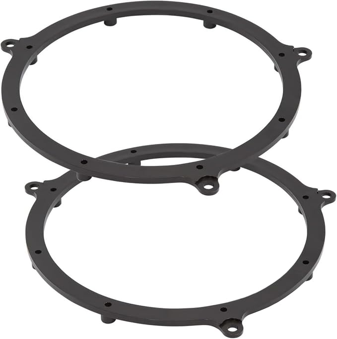 Scosche SAAI651 6.5-6.75” Speaker Adapters Compatible with Select 1996-2006 Audi Vehicles - Adapter Brackets for 6 1/2" to 6 3/4" Car Rear Speakers - Sold in Pairs - Does Not Fit 5.25", 6" or 6X9"