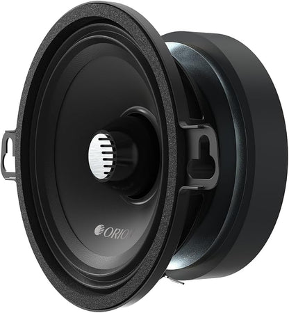 Orion Cobalt CM354 High Efficiency 3.5" Mid-Range Bullet Loudspeakers, 300W Max Power, 75W RMS, 4 Ohm, 1" Voice Coil - Pro Car Audio Stereo, Midrange Speakers (Pair)