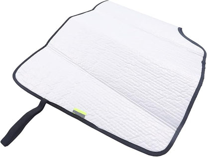 Windshield Sun Shade Compatible with Mercedes-Benz GLK X204 2013-2015 Foldable Front Windshield Sunshade Protector, Block UV Rays Keep Your Car Cooler