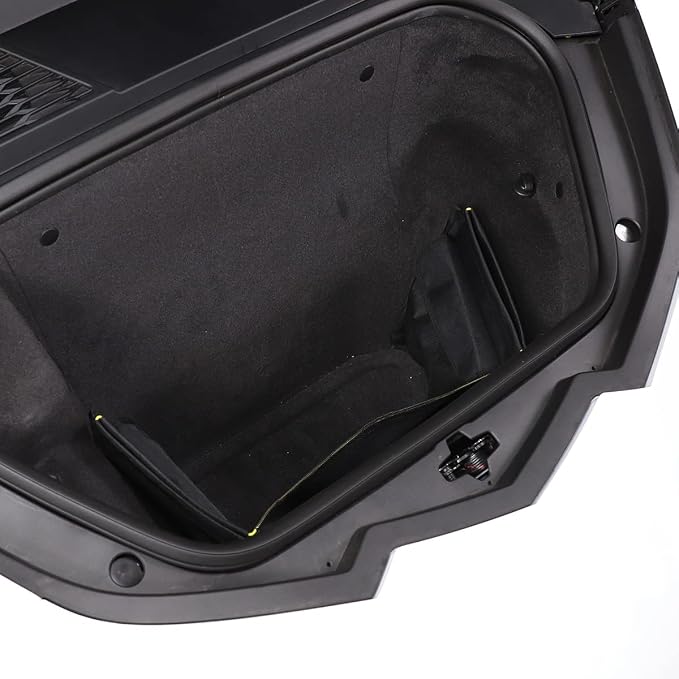 CHEAYAR Front Trunk Storage Organizers Compatible with Corvette C8 Stingray 2020-2023, Black Mesh Cargo Net, C8 Accessories - Trunk Organizer and Storage with Mesh Pocket