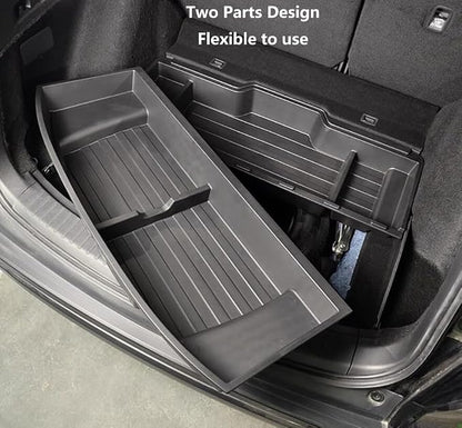 Heavy-Duty Trunk Organizer for 2023-2025 Honda CR-V, Insert Cargo Rear Hatch Hidden Storage Box fits CRV EX EX-L LX Touring Accessories