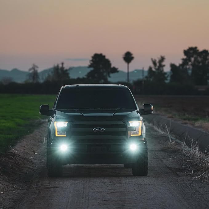 RIGID INDUSTRIES D-Series PRO LED Light Pods Flood, Pair