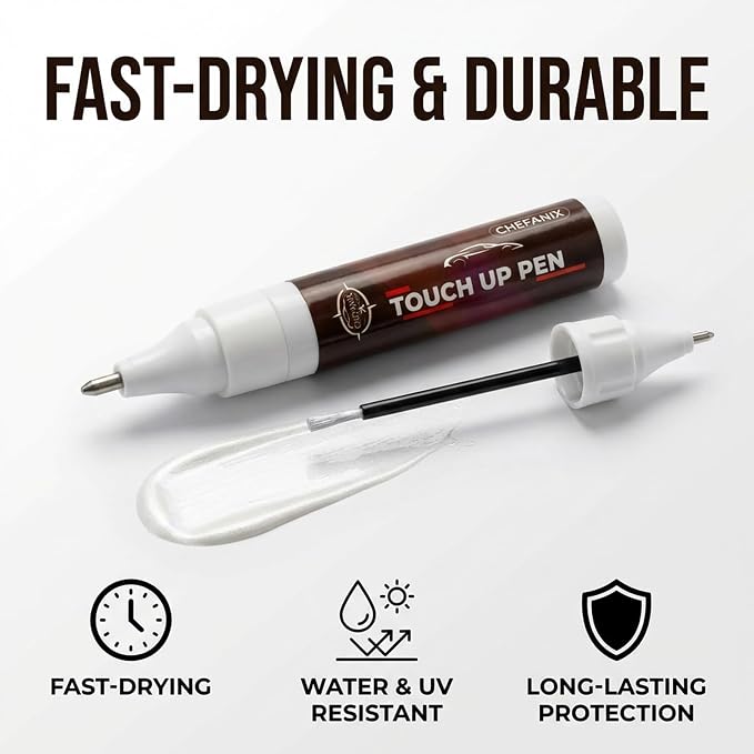 Blueprint (8X8) Touch Up Paint Pen Compatible with Toyota - Exact Color Match, 2-in-1 Brush & Pen,Car Paint Scratch Repair Kit for RAV4/Camry/Corolla/Tacoma/Highlander/Sienna