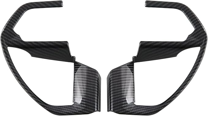 Gear Shift Panel Cover Trim Kit for Toyota Tundra 2022-2026 with Steering Wheel Trim Cover