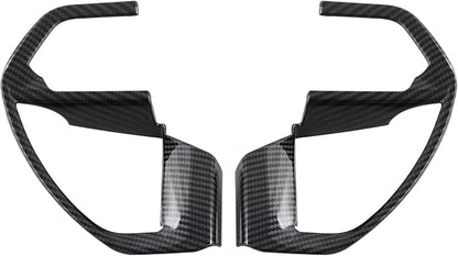 Gear Shift Panel Cover Trim Kit for Toyota Tundra 2022-2026 with Steering Wheel Trim Cover