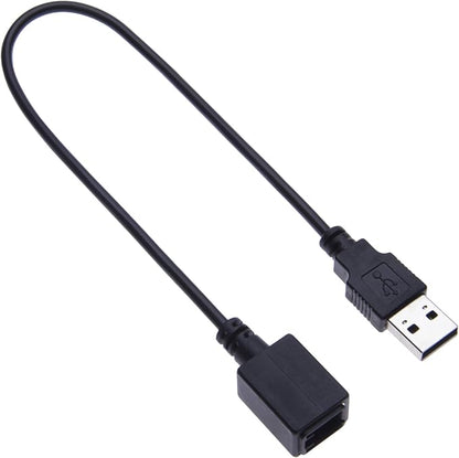 USB Adapter Cable Interface, 4-Pin Vehicle Audio Stereo Radio System USB Male Plug Retention Connector Lead Compatible with Subaru BRZ, Forester, Impreza, Legacy, Suzuki, Scion Car Models 2011 Onwards