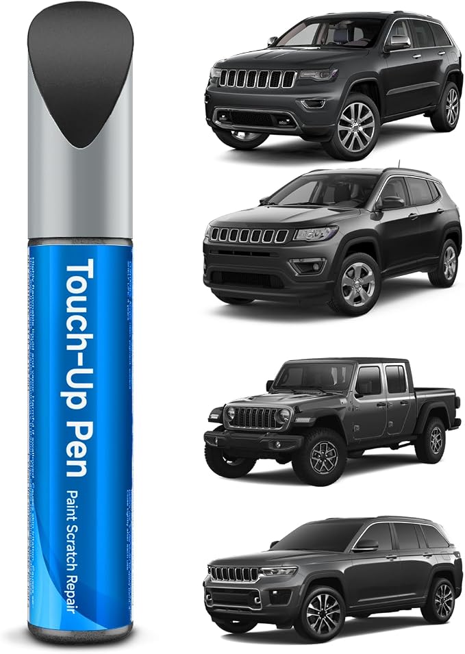 Touch Up Paint Compatible with Jeep Exact Match Touch Up Paint Car Scratch Repair (Mineral Gray Metallic(PDM/CDM))