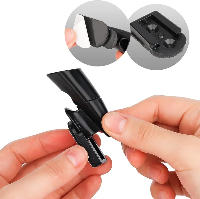SAVITA 2pcs Auto Deer Whistles, Black Ultrasonic Car Deer Warning Whistles Self-adhesive Animals Alert Devices for Cars, Trucks and Motorcycles
