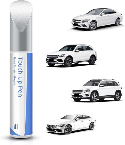 149/9149 Polar White Touch Up Paint Compatible with Mercedes-Benz Exact Match–Chips and Nicks Touch Up