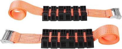 2PCS Tire Traction Straps, Strong Grip Anti Skid Emergency Tire Straps for Truck SUV, High Performance ABS Material with Gloves, Get Unstuck From Snow Mud in Challenging Terrains