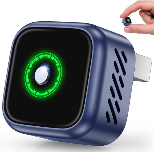 2-in-1 Wireless CarPlay & Android Auto Wireless Adapter, One-Click Switch for Apple iPhone and Android, Converts Wired to Wireless, Plug and Play for USB/USB-C, Compatible with 1000+ Vehicles