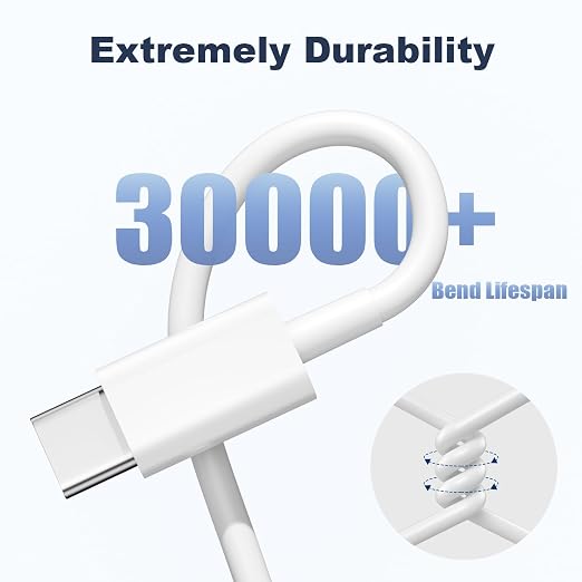 Cveael Car Carplay Cable for iPhone 17 16 15 Pro Max Air 16 15 Plus, 3FT USB A to USB C Cord for iPad 10th Gen Pro Air 5th 4th Mini 6th Gen, Car Charging Cable