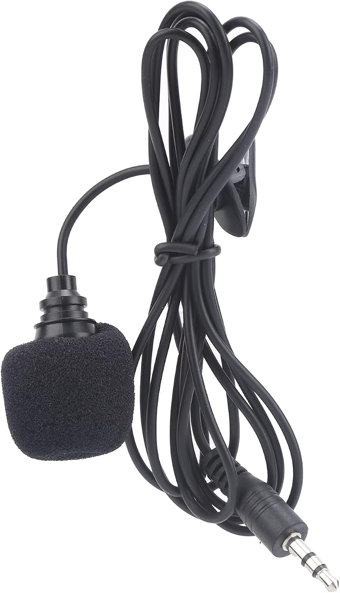 Qiilu for Cda 9884 Bluetooth Adapter Car Bluetooth Radio Cable Abs Car Bluetooth Radio Aux Cable Microphone Handsfree Adapter Fit for Kce‑236B Cda‑9852 E