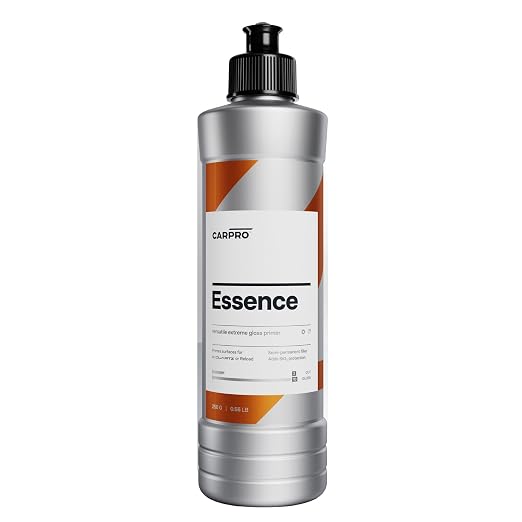 CARPRO Essence: Extreme Gloss Primer - SiO2 Protection, Nano-Tech Quartz, Remove Swirls & Build Clear Coat Thicker, Primes Surface for CQUARTZ or Reload, High Gloss Durable Resins - 250ml (8oz)