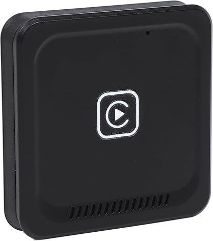 Dpofirs Adapter 2024 Upgrade, for Adapter Convert Wired to BT 5.0 Intelligent Voice Control for Android Auto Adapter (Black)