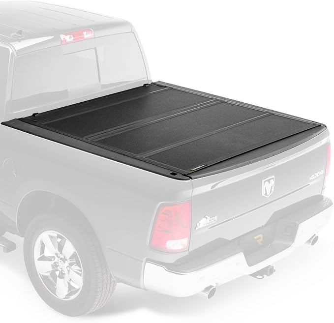 RealTruck BAK BAKFlip MX4 Hard Folding Truck Bed Tonneau Cover | 448203 | Fits 2002-2024 Dodge Ram 1500, 2019-2024 Dodge Ram Classic, 2003-2021 2500/3500 6' 4" Bed (78")