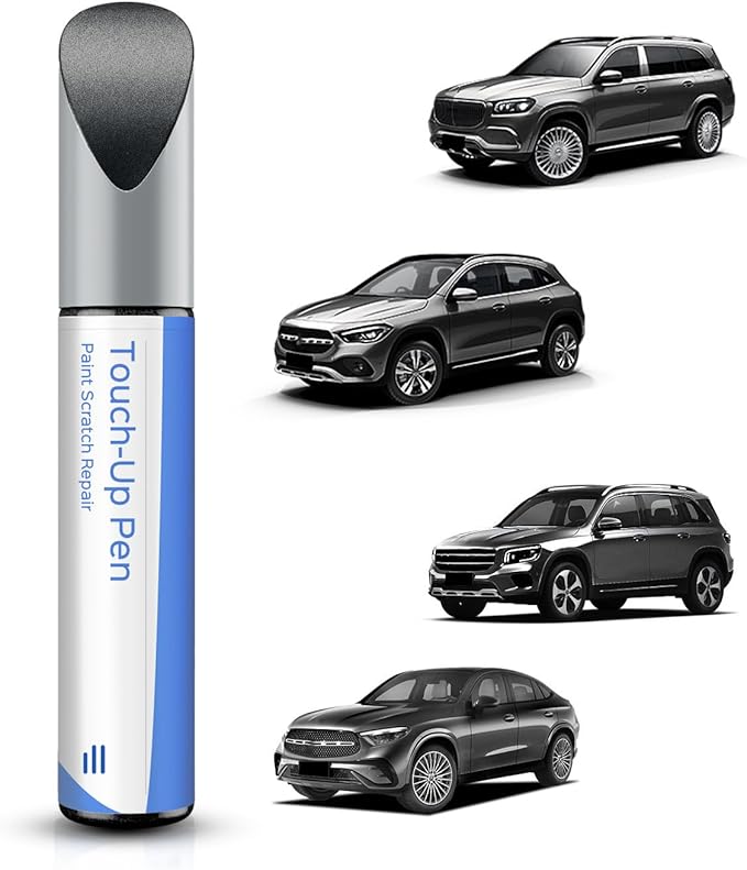 992/7992 Selenite Gray Metallic Touch Up Paint Compatible with Mercedes-Benz Exact Match–Chips and Nicks Touch Up