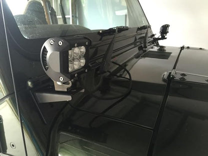 Willpower 2x18w 4 inch Flood LED Work Light Bar for Truck Car ATV SUV 4X4 Jeep Truck Driving Lamp