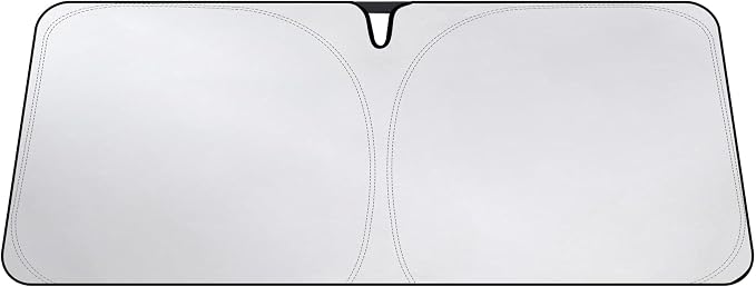 EcoNour Windshield Sunshade Compatible for GMC Hummer EV 2022-2023 2024 2025, Sun Visor for Front Windshield & Window Sun Shade Cover, UV Heat Blocker & Protector, Car Accessories
