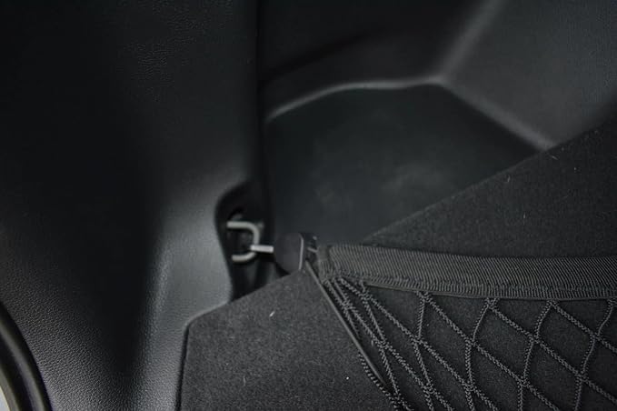 Rear Trunk Organizer Cargo Net for Honda CR-V 2017-2026 – Floor Style Cargo Net for SUV–Premium Mesh Elastic Car Trunk Organizer Vehicle Carrier Storage – Compatible with CR-V