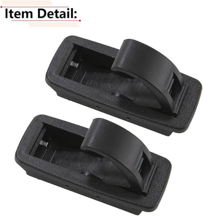 RLB-HILON 2PCS Rear Cargo Net Hook Assembly Compatible with Ford Edge 2016 2017 2018 2019 Year
