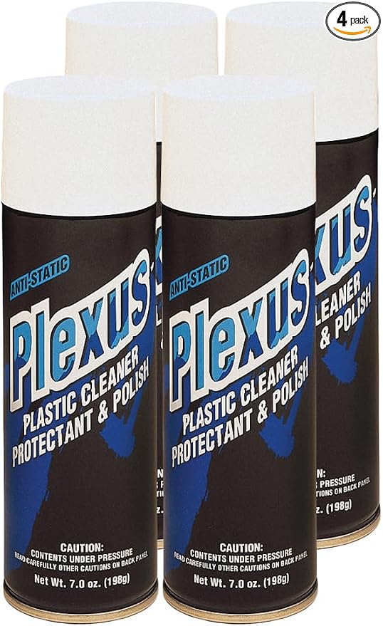 Plexus 20207-4PCS 7 oz. Plastic Cleaner Protectant and Polish 4-Pack