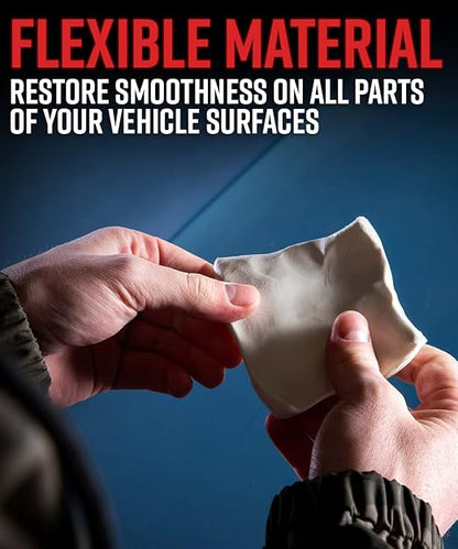 Adam's Polishes Fine Grade Clay Bar - Removes Debris & Dirt from Vehicle for Paint, Glass, Trim, Wheels | Add Shine, Gloss & Restore Depth of Color