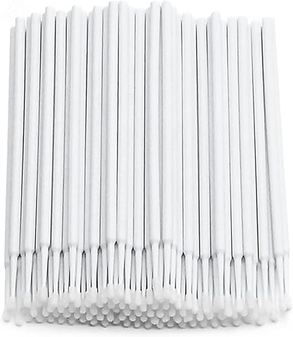 Saihisday Automotive Micro Brush Set - 100PCS 1.2MM Precision Applicators for Car Scratch Repair & Crafts (Non-Chemical Tools)