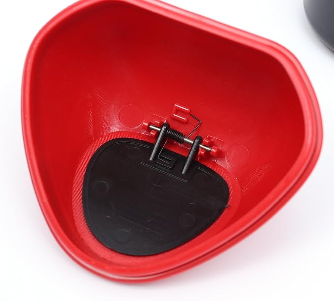 Automobile Dustbin Car Trash Can Garbage Can Leakproof Vehicle Trash Bin(Red)