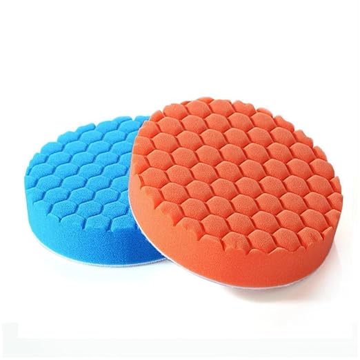 5PCS 7 Inch Buffing Pads Polishing Pads Kit 180mm Car Sponges Buffing Wheel for Car Buffer Polisher Detailing Repair Waxing Sanding (7" 5PCS)