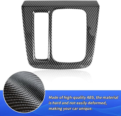 Car Central Control Gear Shift Panel Trim Cover for Honda CRV 2023 2024 2025 2026 and Honda CR-V Hybrid 2023-2026 Auto Interior Decor Accessories Center Console Protection Frame Carbon Fiber Style