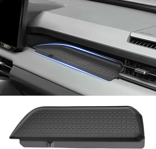 Silicone Passenger Storage Organizer Mat for Toyota RAV4 2026 Silicone Glove Box Organizer Tray Interior Compatible for RAV4 2026 Insert Accessories