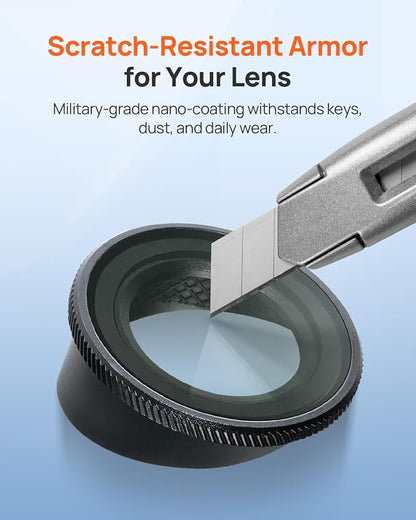 70mai Magnetic CPL Filter for 4K Omni X800 Dash Cam - Anti-Glare Polarizing Lens with Snap-On Design, Scratch-Resistant & Enhance Clarity (for X800 Only)