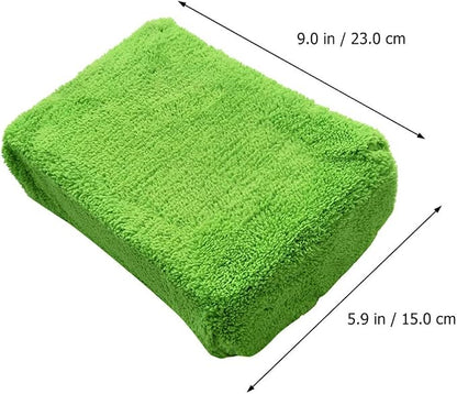 2pcs Absorbent Car Wash Sponge High Density Cleaning Glove for Car Care and Easy to Handle Auto Wash Supplies Selection