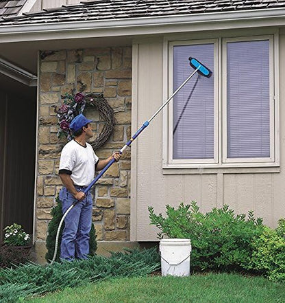Mr. LongArm 0405 Soft Flow-Thru Brush Blue