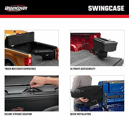 RealTruck UnderCover SwingCase Truck Bed Storage Box | SC200D | Fits 1999 - 2016 Ford F-250/350 Super Duty Drivers Side