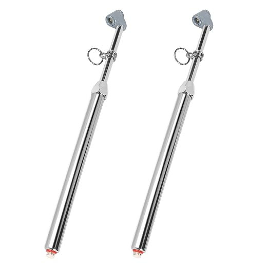 Heavy Duty Dual Foot Head Commercial Tire Pressure Gauge for Professional Tractor Trailer Drivers 10-160LBS Long Reach RV Tire Gauge, Dually and Car 2 Pack