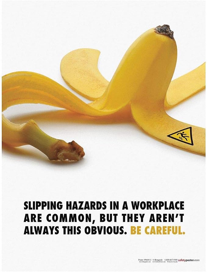 Safety Poster, English, 17" x 22", 1 EA - P4681