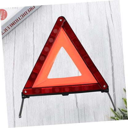 Automotive Warning Triangle Sign Roadside Hazard Kit Design for Trucks Suvs