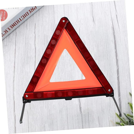 Automotive Warning Triangle Sign Roadside Hazard Kit Design for Trucks Suvs