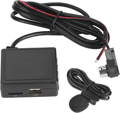 KIMISS Bluetooth Module, Car AUX Adapter USB 3.5mm Plug Music Receiver Cable Fit for JVC Alpine CD KSU58 PD100 U57 U29（19）